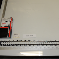 Scheppach-Sägekette Oregon mit Teilung 0.325 Zoll, 72 Treibglieder, 1,5 Treibgliedstärke