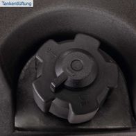 Ventilationsauslass für Tankentlüftung mit Tankventil und integriertem Schlauchanschluss