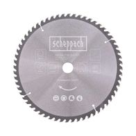 Scheppach-Kunststoffsägeblatt mit Teilenummer 7901200707, Maximalgeschwindigkeit 4300 U/min, EN 847-1 Z15209