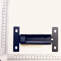 Führungsbügel von Scheppach, Ansicht von oben. Länge ca. 16 cm, Breite ca. 6 cm.