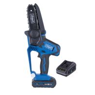 Akku-Gehölzschneider mit 20-Volt-System und 127 mm Schnittlänge, inklusive Akku und Ladegerät