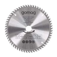 Kreissägeblatt von gomag, Teilenummer 7901810609, max. 9200 min⁻¹, EN-847-1, Z-15640, Scheppach GmbH. Gezeigt von vorne.