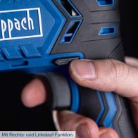 Bohrhammer mit bidirektionaler Laufrichtung (Rechts- und Linkslauf-Funktion)