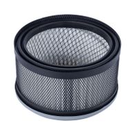 Filterelement für Luft- oder Ölfilter mit Metallgitter und Filterpapier