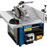 Kombinationsmaschine combi 6 scheppach classic inkl. Zubehör Set - 230V 50Hz 1000W, Ansicht von vorne rechts.