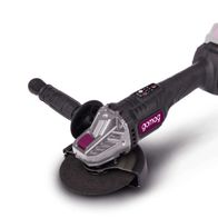 Akku-Winkelschleifer GO-WS125BL gomag von Scheppach, Ansicht von schräg oben.