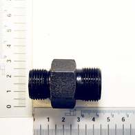 Scheppach-Hohlschraube mit Gewinde, Maßstab für Orientierung