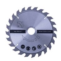 HW Kreissägeblatt Ø 216 x 30 x 2,8 mm / 24 Z von Zhejiang Changheng Tools Co., Ltd. Max. Drehzahl 7000 min⁻¹. Gezeigt von vorne.