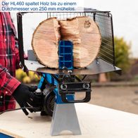 Holzspalter HL460 von Scheppach mit Spalthöhe bis 250 mm