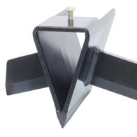 Spaltkreuz von Scheppach, Ansicht von oben.