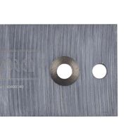 Scheppach-Wendemesser mit integriertem Markenlogo und Bohrungen für Befestigung