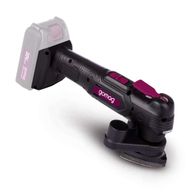 Akku-Multifunktionswerkzeug GO-MTL40 gomag von Scheppach, seitlich fotografiert.