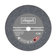 Scheppach Schleifscheibe (K36) mit max. 4450 U/min und 35 m/s, Ø 150 x 20 mm