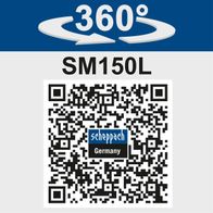 Der Scheppach Doppelschleifer SM150L bietet eine 360°-Schleifmöglichkeit für flexible Anwendungen. Mit 230-240V, 50Hz und 400W Leistung sowie einer Schleifscheibe von 150mm ist er vielseitig einsetzbar.