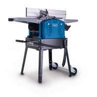 Scheppach-Hobelmaschine mit fahrbarem Untergestell, fahrbar auf Rädern