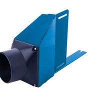 Absaugvorrichtung von Scheppach, gezeigt von der Seite.