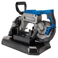 Metallbandsäge MBS1200xt Scheppach, Ansicht von links oben.