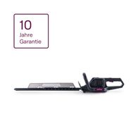 Die Akku-Heckenschere GO-HES720BL gomag bietet eine 10-jährige Garantie. Sie verfügt über einen praktischen Akku, einen ergonomischen Griff und eine robuste Bauweise. Die Heckenschere ist ideal für präzises Schneiden von Hecken und Sträuchern.