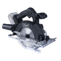 Die Akku-Handkreissäge C-HKS169BE-X von Scheppach verfügt über einen ergonomischen Griff und eine stabile Metallbasis für präzise Schnitte. Sie bietet eine einfache Einstellung der Schnitttiefe und einen zuverlässigen Elektromotor.