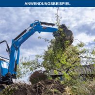 Scheppach-Bohrgerät mit hydraulischer Antriebseinheit für Erdarbeiten und Bohrungen