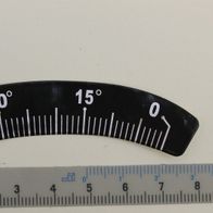 Scheppach Winkelskala mit Markierungen für 0°, 15°, 30°, 45°