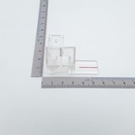 Zeiger von Scheppach, gezeigt von der Seite mit einem Lineal zur Größenveranschaulichung.