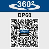 Scheppach Tischbohrmaschine DP60 mit 360°-Drehfunktion und integriertem Laser/LED