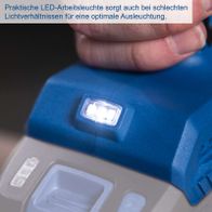 LED-Arbeitsleuchte für Scheppach-Bohrschrauber, optimale Beleuchtung in schwierigen Lichtverhältnissen