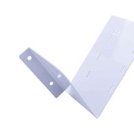 Wippenverlängerung Scheppach, gezeigt von der Seite mit Befestigungslöchern.