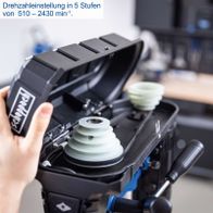 Tischbohrmaschine mit Drehzahlregelung von 510 bis 2430 U/min, Bohrfutter für 1,5 bis 13 mm