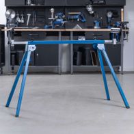 Untergestell-Aufsatz für Kapsäge mit höhenverstellbaren Beinen und stabiler Basis für die UMF1550-Serie von Scheppach