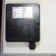 Scheppach Klemmkasten 230V - Technische Datenplakette mit Artikelnummer und Spezifikationen