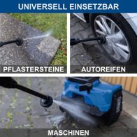 Wasserstrahldüsen für Hochdruckreiniger mit variabler Ausrichtung, Pflastersteine, Autoreifen und Maschinenreinigung