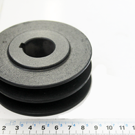 Scheppach-Riemenscheibe mit zentralem Loch, Teil der Riemenscheiben-Serie