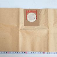 Vakuumbeutel mit integriertem Messring (Durchmesser 54 mm) auf Scheppach-Papierbeutel