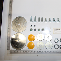 Set aus Scheppach-Bolzen, Muttern und Unterlegscheiben für Maschinenkomponenten