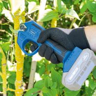 Scheppach Akku-Astschere mit Handschutz und automatischer Abschaltung, 15 mm und 28 mm Klingen