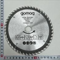 Scheppach-Kreissägeblatt mit Markierung für 165 mm Durchmesser, Teilnummer 7901810607