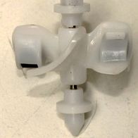 Scheppach-Turbinenmeßgerät, Teilansicht mit Messfühler und Halterung