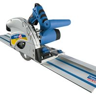 Tauchsäge PL45 von Scheppach Special Edition, von der Seite fotografiert.