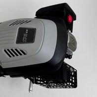 Verbrennungsmotor kpl. 4-Takt 173ccm/4,9PS/3,6kW / Motorwelle Ø22mm von Scheppach. Der Motor wird von oben gezeigt.