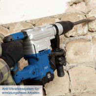 Anti-Vibrationssystem für ermüdungsfreies Arbeiten mit Scheppach Bohrhammer DH1600Max