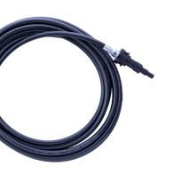 Rohrreiniger 6m für Hochdruckreiniger von Scheppach, Ansicht von der Seite.