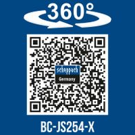 360°-Drehfunktion für präzise Einstellungen mit BC-JS254-X-Tool von Scheppach (Deutschland)
