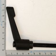 Klemmhebel mit Schraube M8x49 von Scheppach. Gezeigt von der Seite auf weißem Hintergrund.