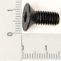 Senkschraube mit M6-Gewinde und 14 mm Länge, Schraubenkopf nach oben