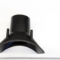 Absaugstutzen von Scheppach, Ansicht von oben.