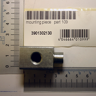 Scheppach-Montageteilstück (Teil 109) mit Beschriftung und Barcode