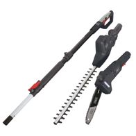 Elektro Heckenschere TPX710 mit Teleskopstiel, ProCut System, 230-240V 50Hz. Die Heckenschere verfügt über eine Doppelmesserspitze und einen ergonomischen Griff.