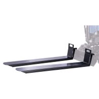 Scheppach-Baggeraufsatz mit stabilen Halterungen für die Mini-Bagger-Set-Zubehörteile